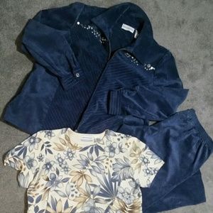 Alfred Dunner Suit/w pull over